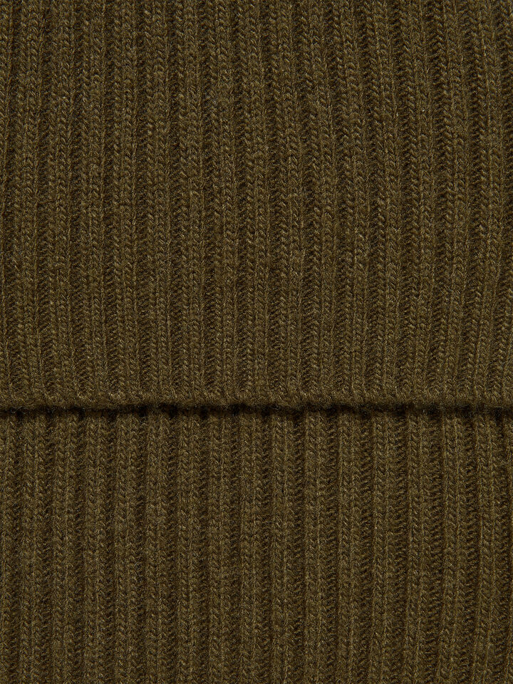 Écharpe en tricot marron - null - Marron | Sisley image number 2